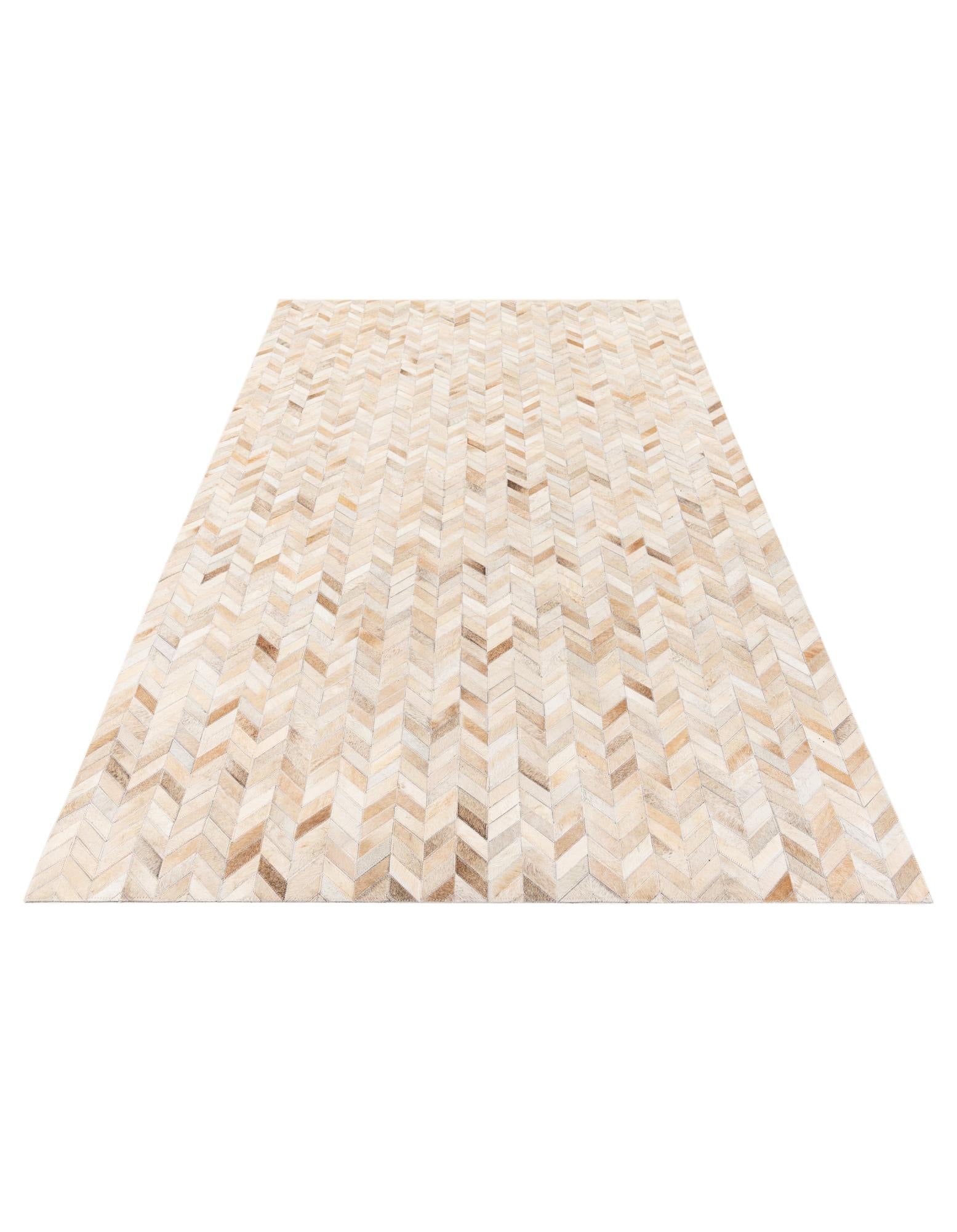 5' 1 x 7' 10 Cowhide Stocks Rug