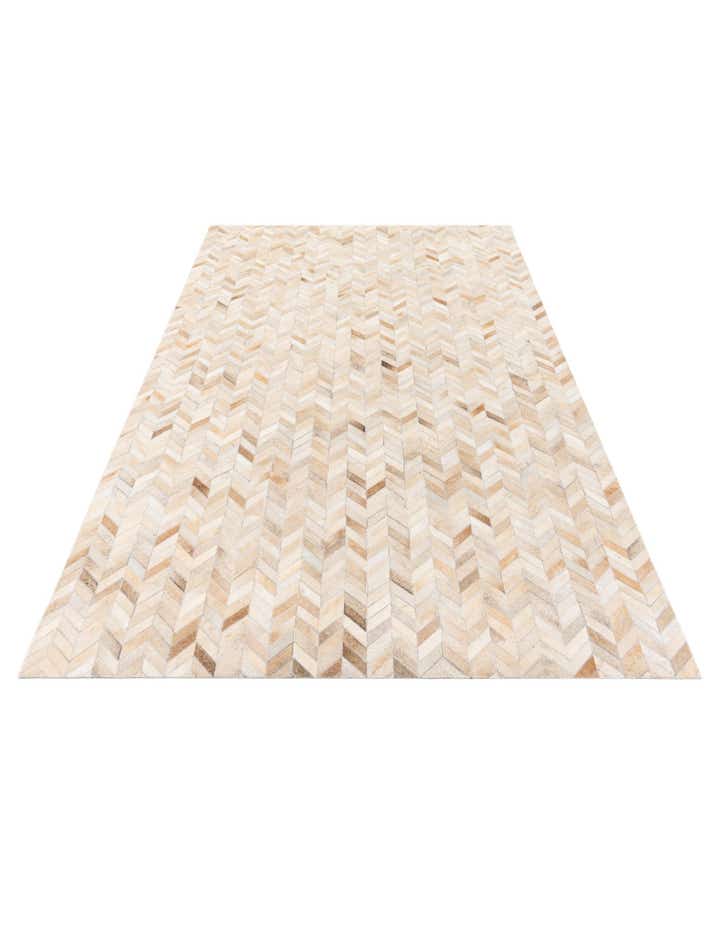 5' 1 x 7' 10 Cowhide Stocks Rug