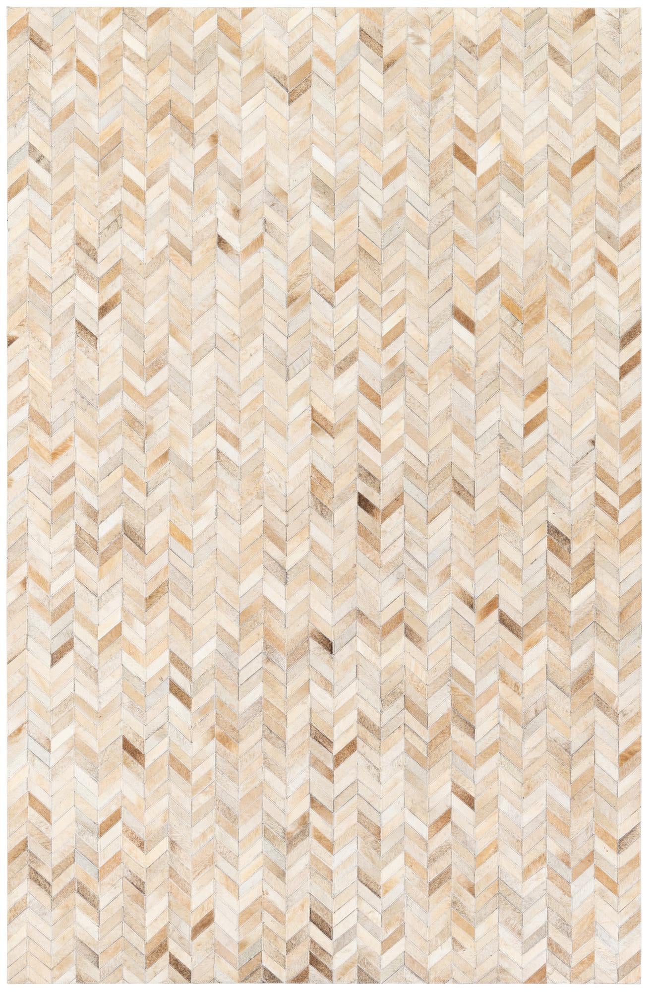 5' 1 x 7' 10 Cowhide Stocks Rug