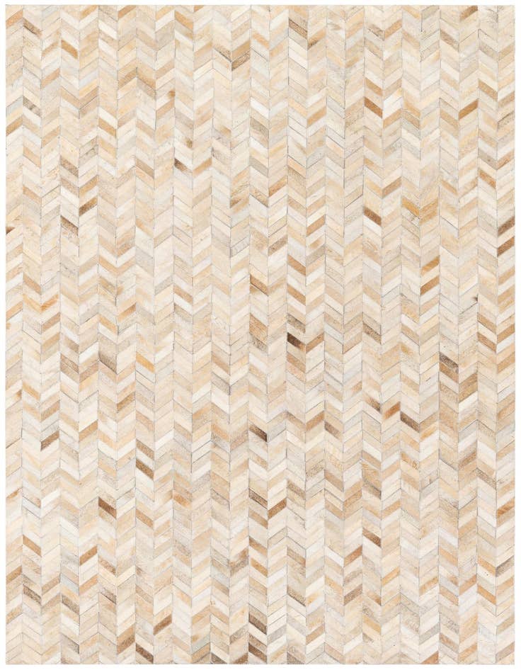 Detail image of 5' 1 x 7' 10 Cowhide Stocks Rug