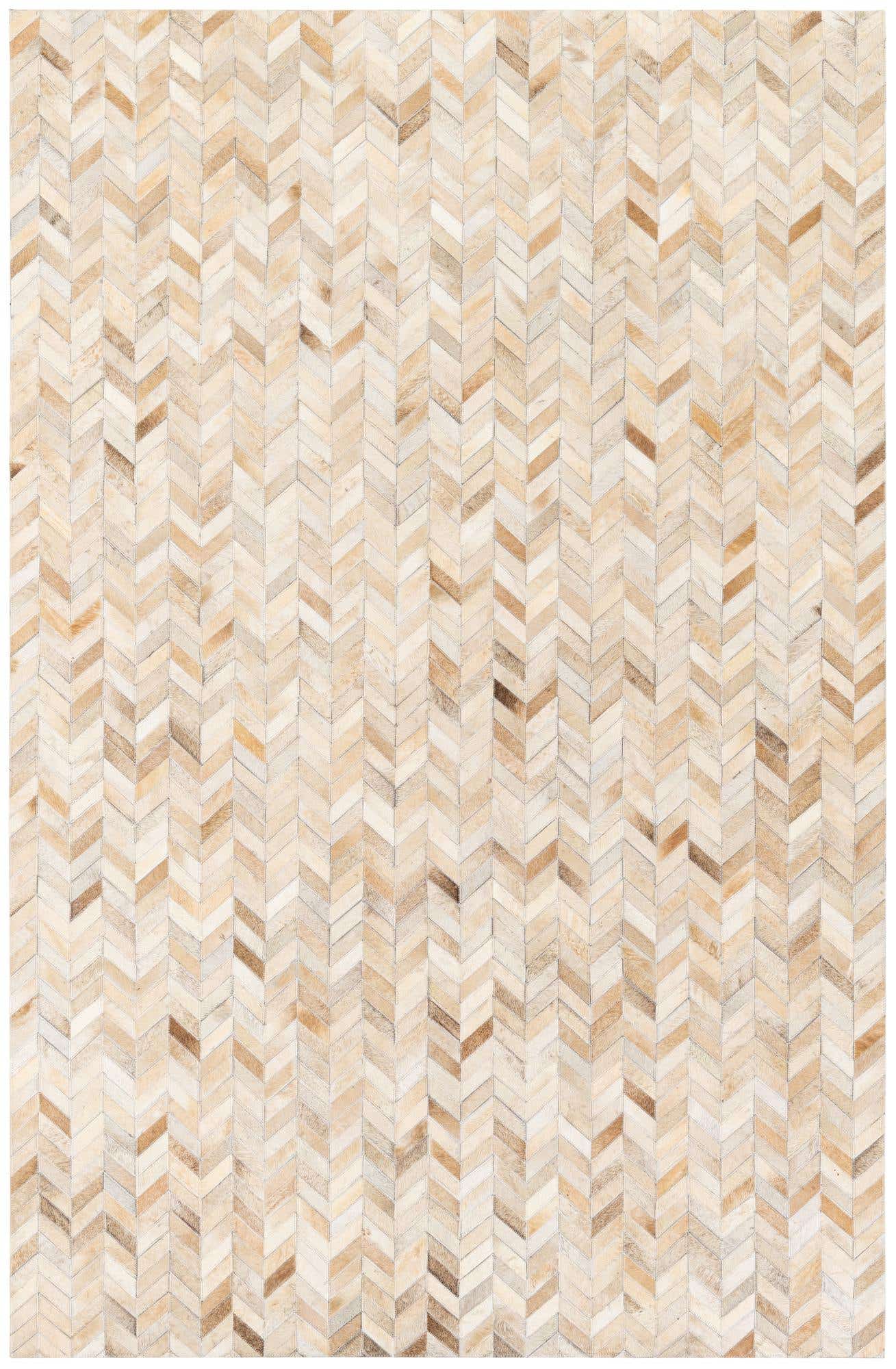 5' 1 x 7' 10 Cowhide Stocks Rug