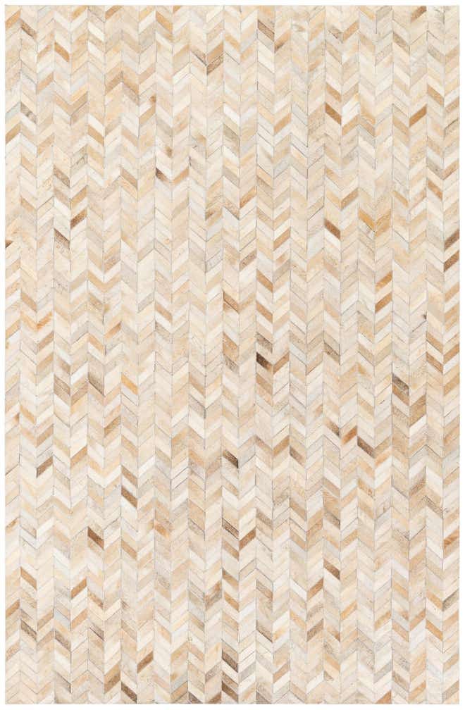 5' 1 x 7' 10 Cowhide Stocks Rug
