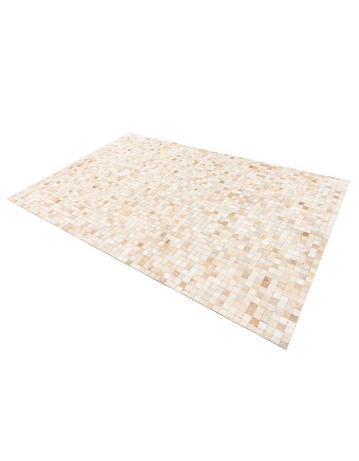 Detail image of 5' 1 x 7' 11 Cowhide Stocks Rug