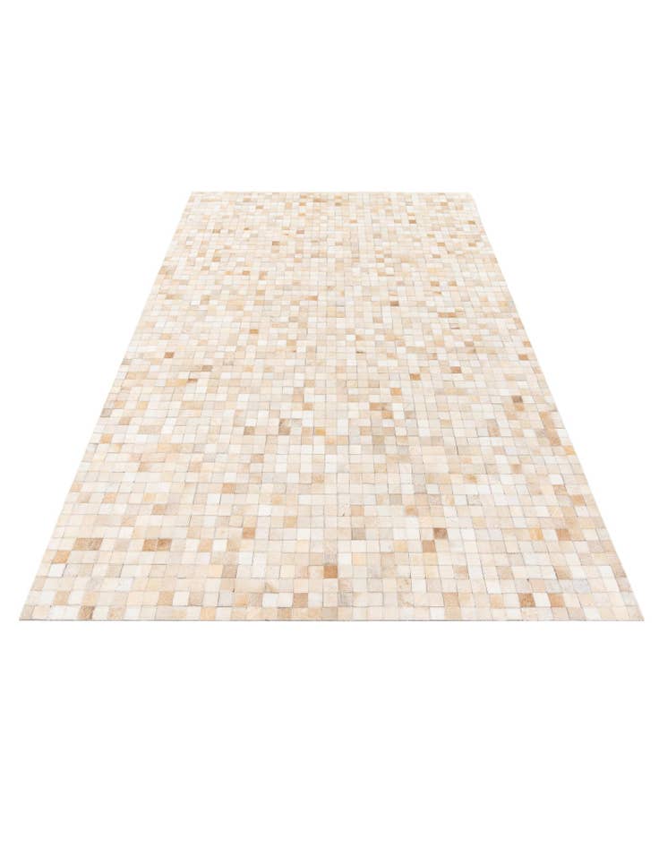 Detail image of 5' 1 x 7' 11 Cowhide Stocks Rug