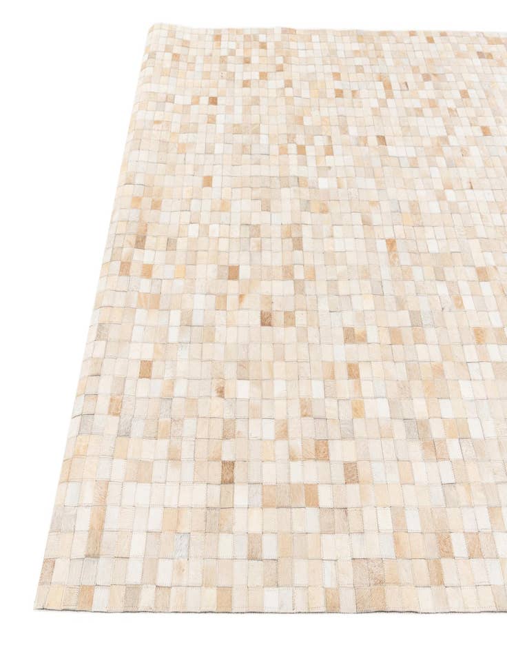 Detail image of 5' 1 x 7' 11 Cowhide Stocks Rug