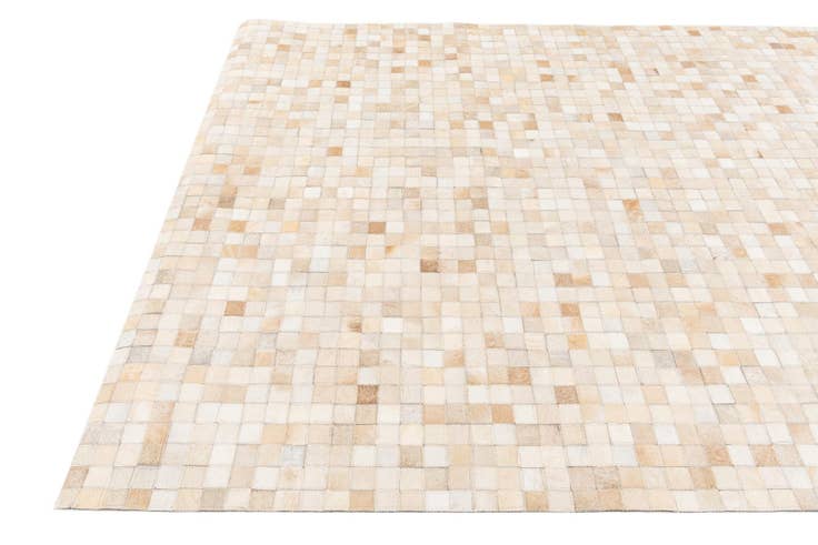 Detail image of 5' 1 x 7' 11 Cowhide Stocks Rug