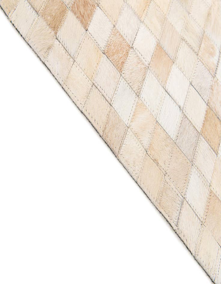 Detail image of 5' 1 x 7' 11 Cowhide Stocks Rug