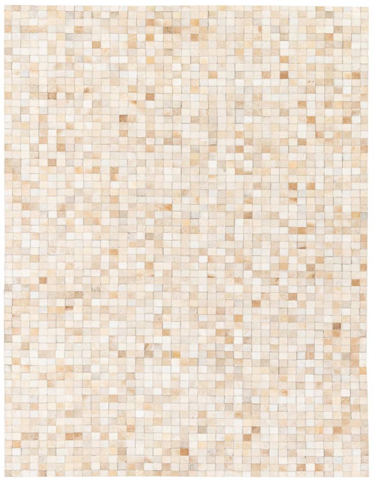 Detail image of 5' 1 x 7' 11 Cowhide Stocks Rug