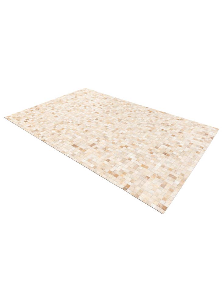 Detail image of 5' 2 x 7' 11 Cowhide Stocks Rug