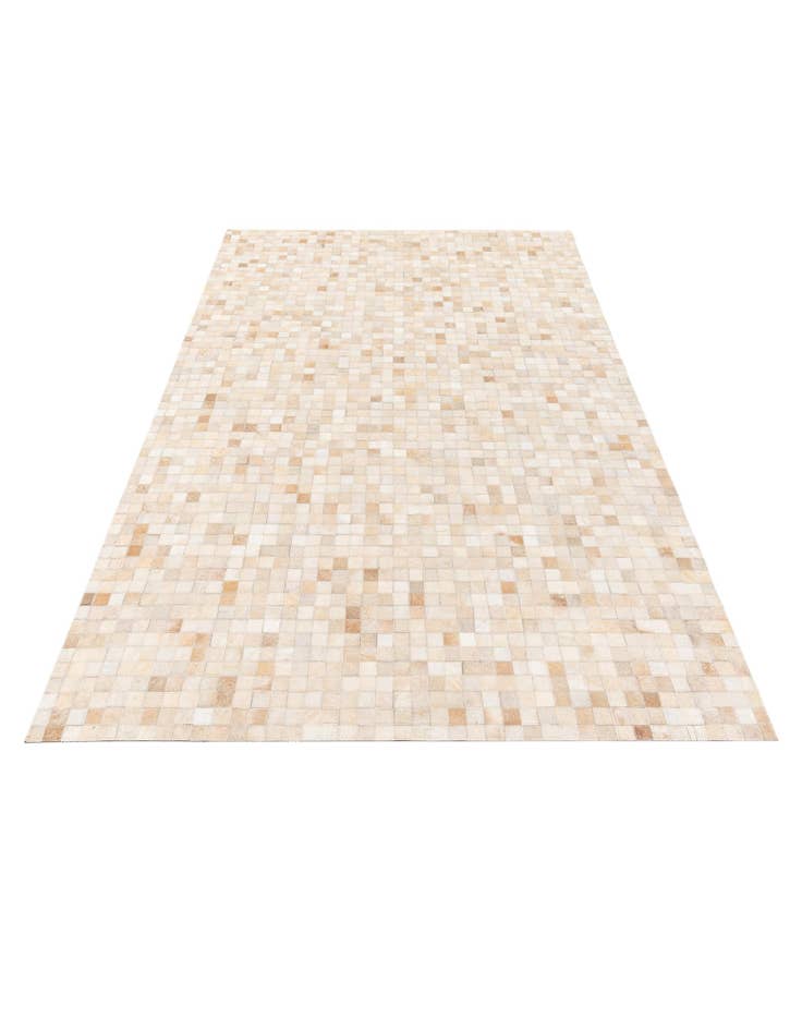 Detail image of 5' 2 x 7' 11 Cowhide Stocks Rug