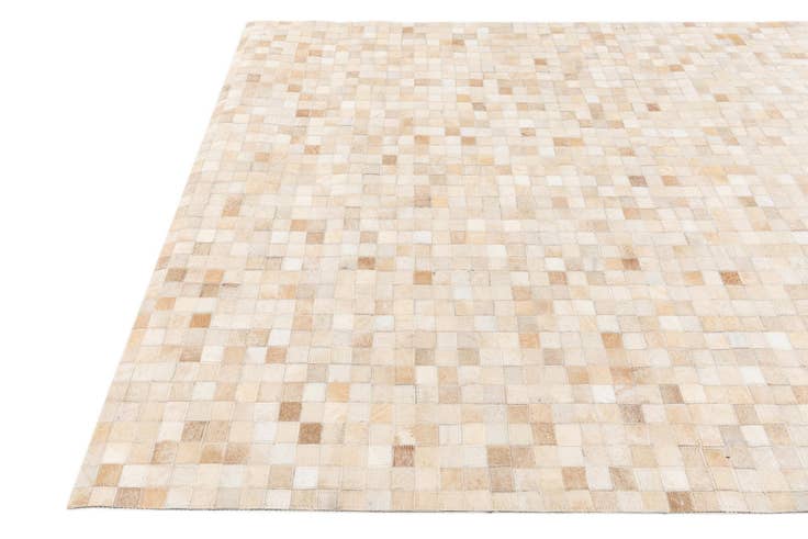 Detail image of 5' 2 x 7' 11 Cowhide Stocks Rug
