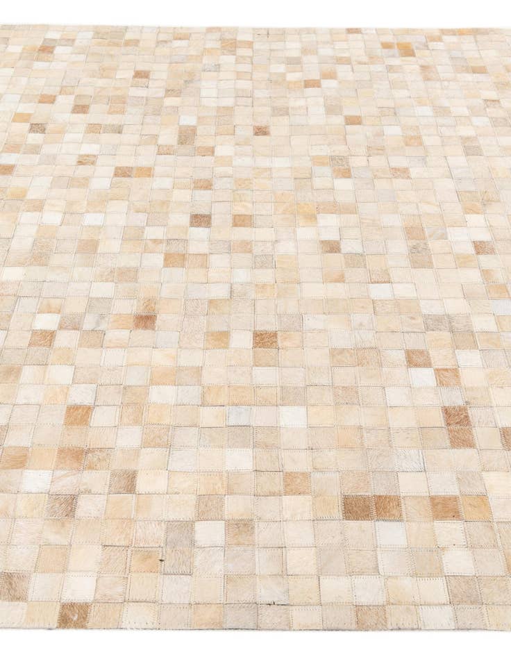 Detail image of 5' 2 x 7' 11 Cowhide Stocks Rug