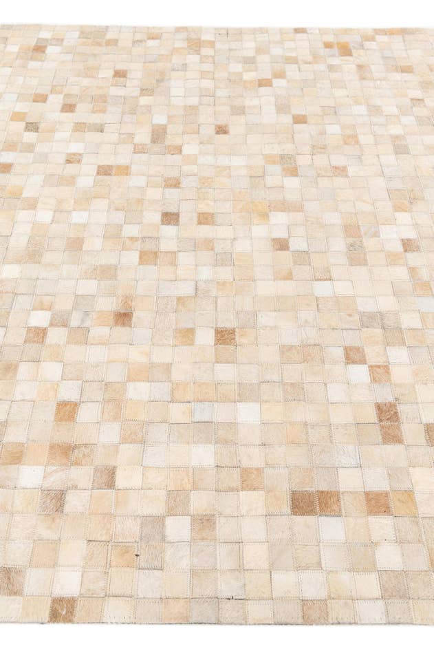 Detail image of 5' 2 x 7' 11 Cowhide Stocks Rug