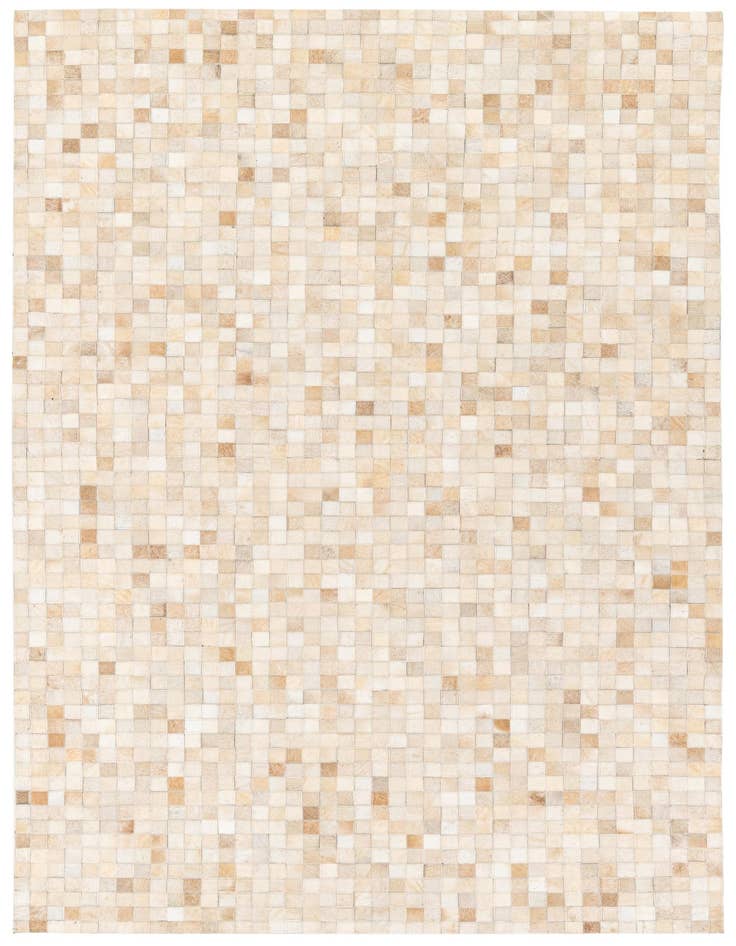 Detail image of 5' 2 x 7' 11 Cowhide Stocks Rug