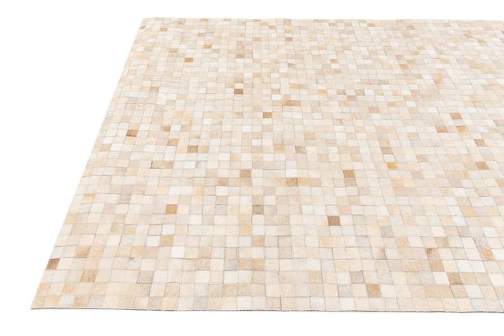 Detail image of 5' 2 x 7' 11 Cowhide Stocks Rug