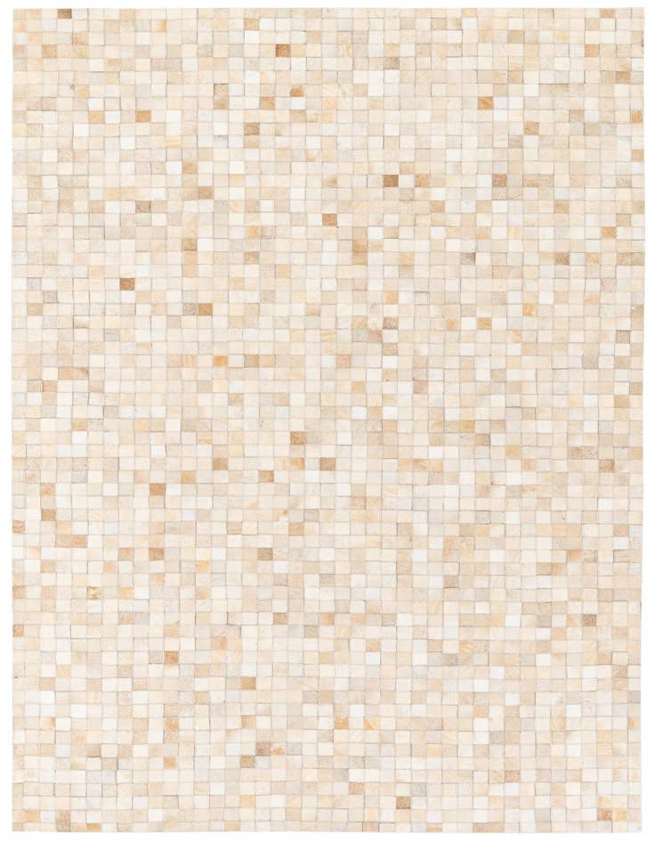 Detail image of 5' 2 x 7' 11 Cowhide Stocks Rug