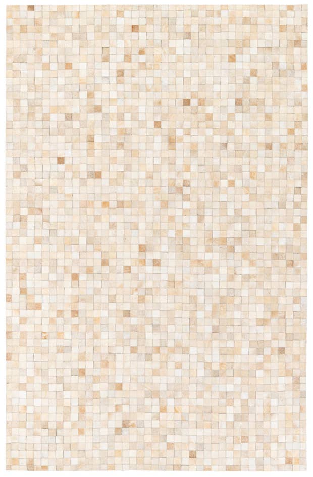 Detail image of 5' 2 x 7' 11 Cowhide Stocks Rug