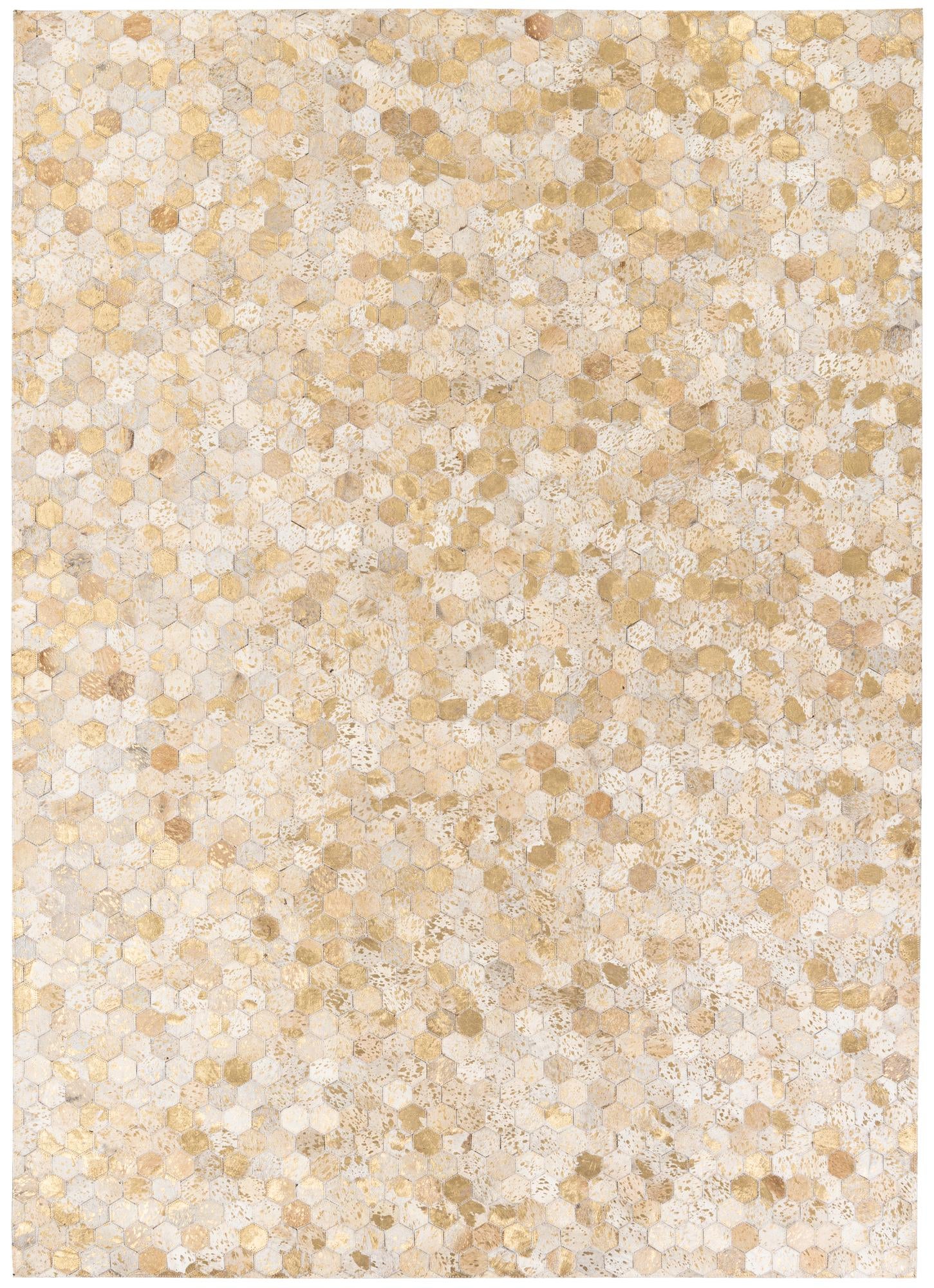 5' 3 x 7' 5 Cowhide Stocks Rug