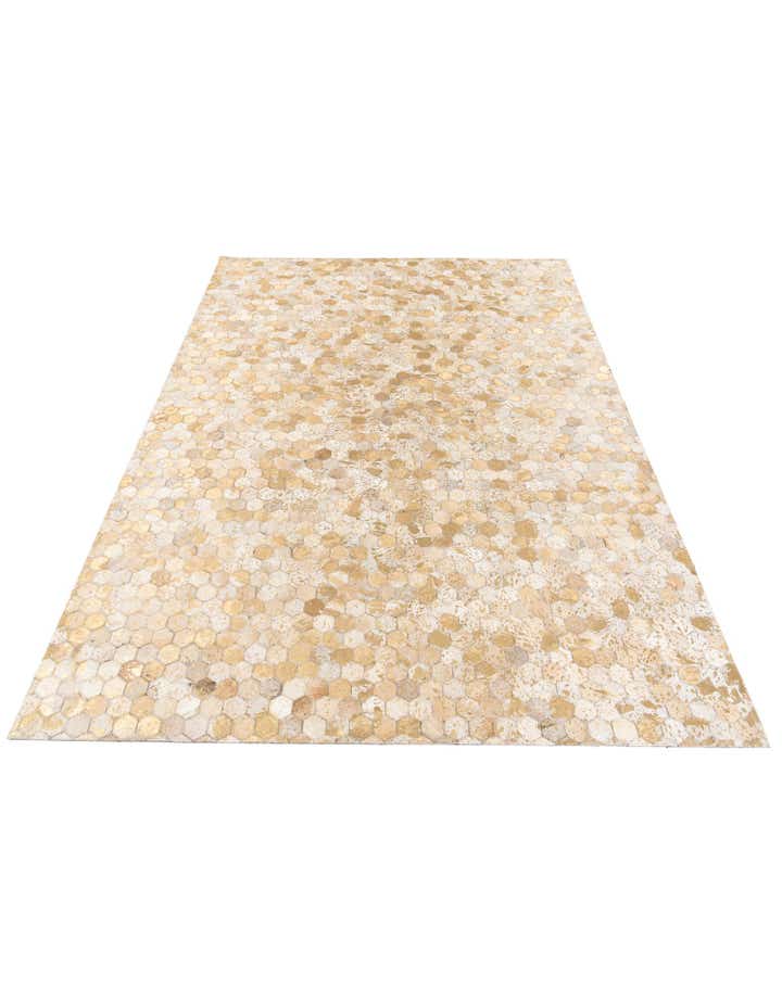 5' 3 x 7' 6 Cowhide Stocks Rug