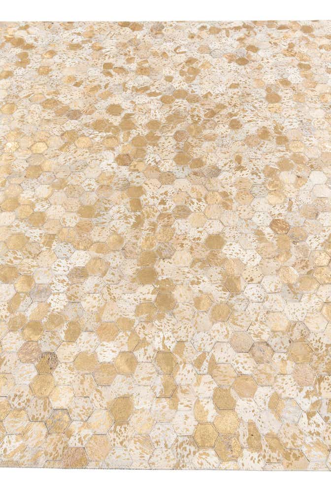 5' 3 x 7' 6 Cowhide Stocks Rug