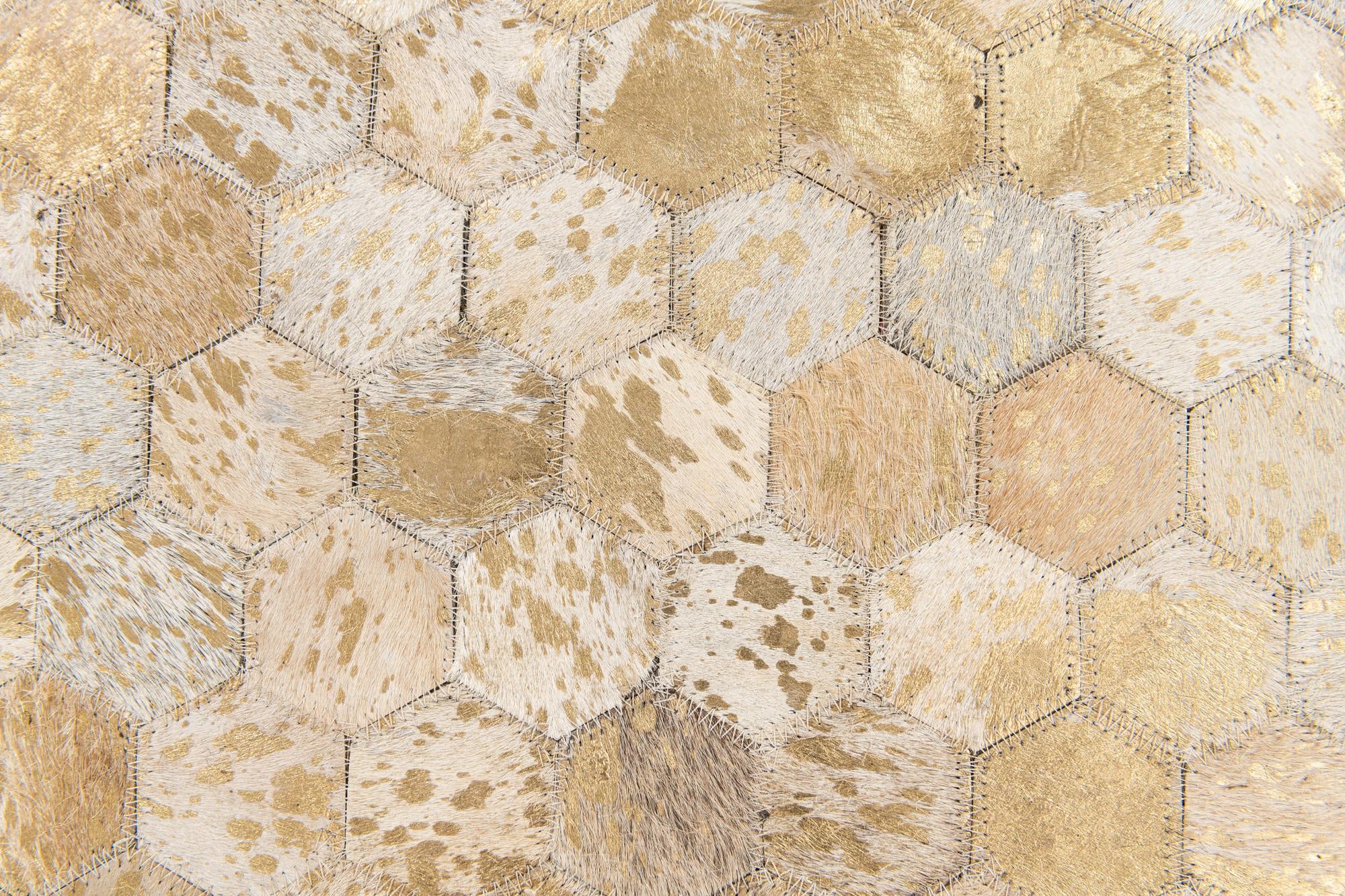 5' 3 x 7' 6 Cowhide Stocks Rug