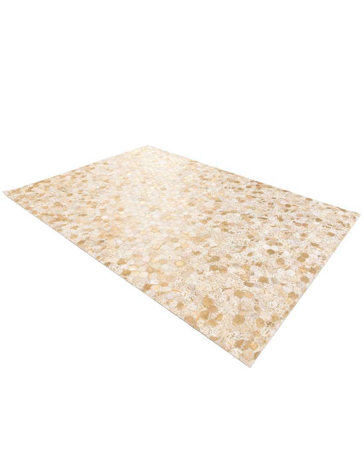5' 3 x 7' 5 Cowhide Stocks Rug