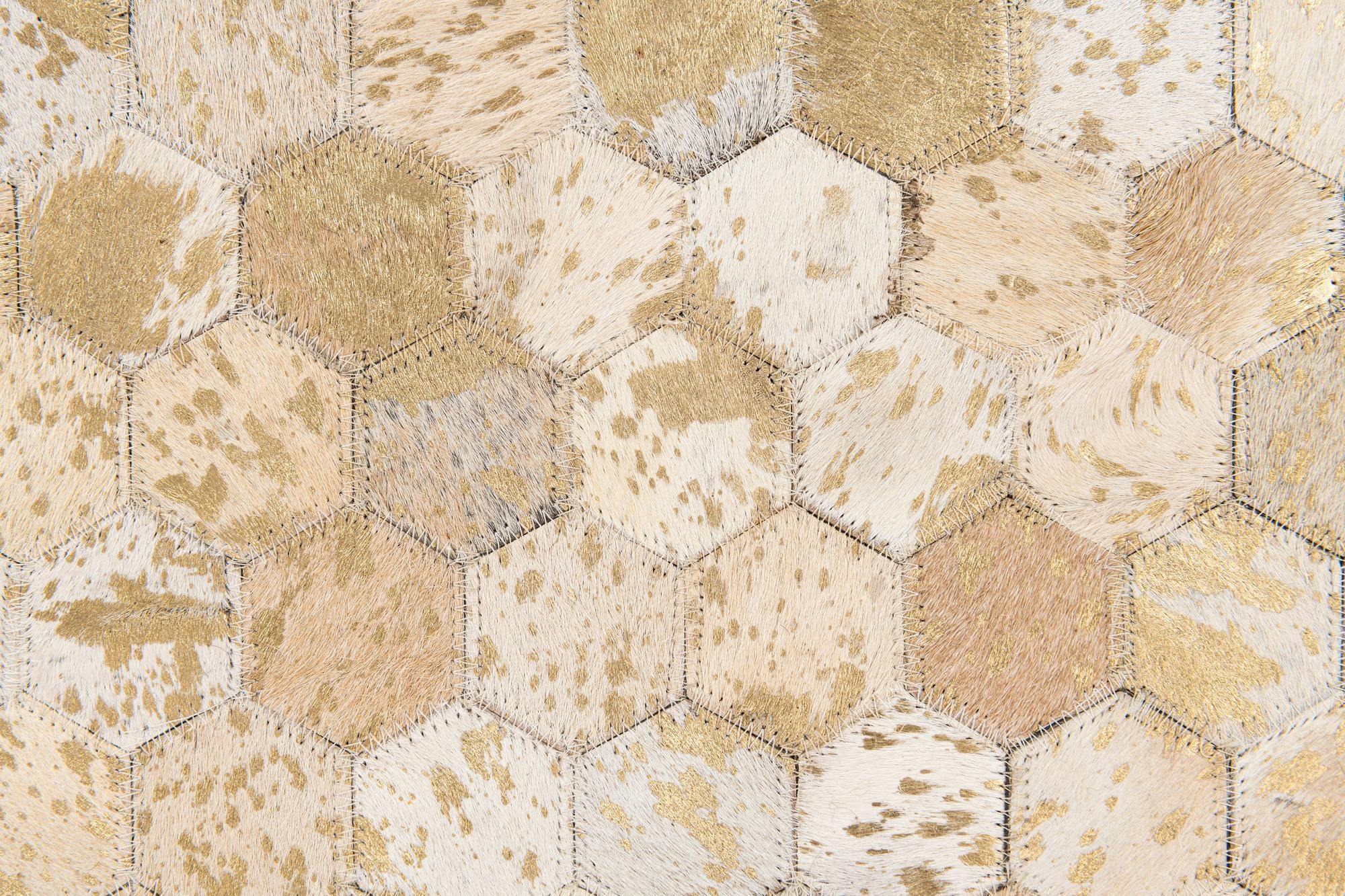 5' 3 x 7' 5 Cowhide Stocks Rug