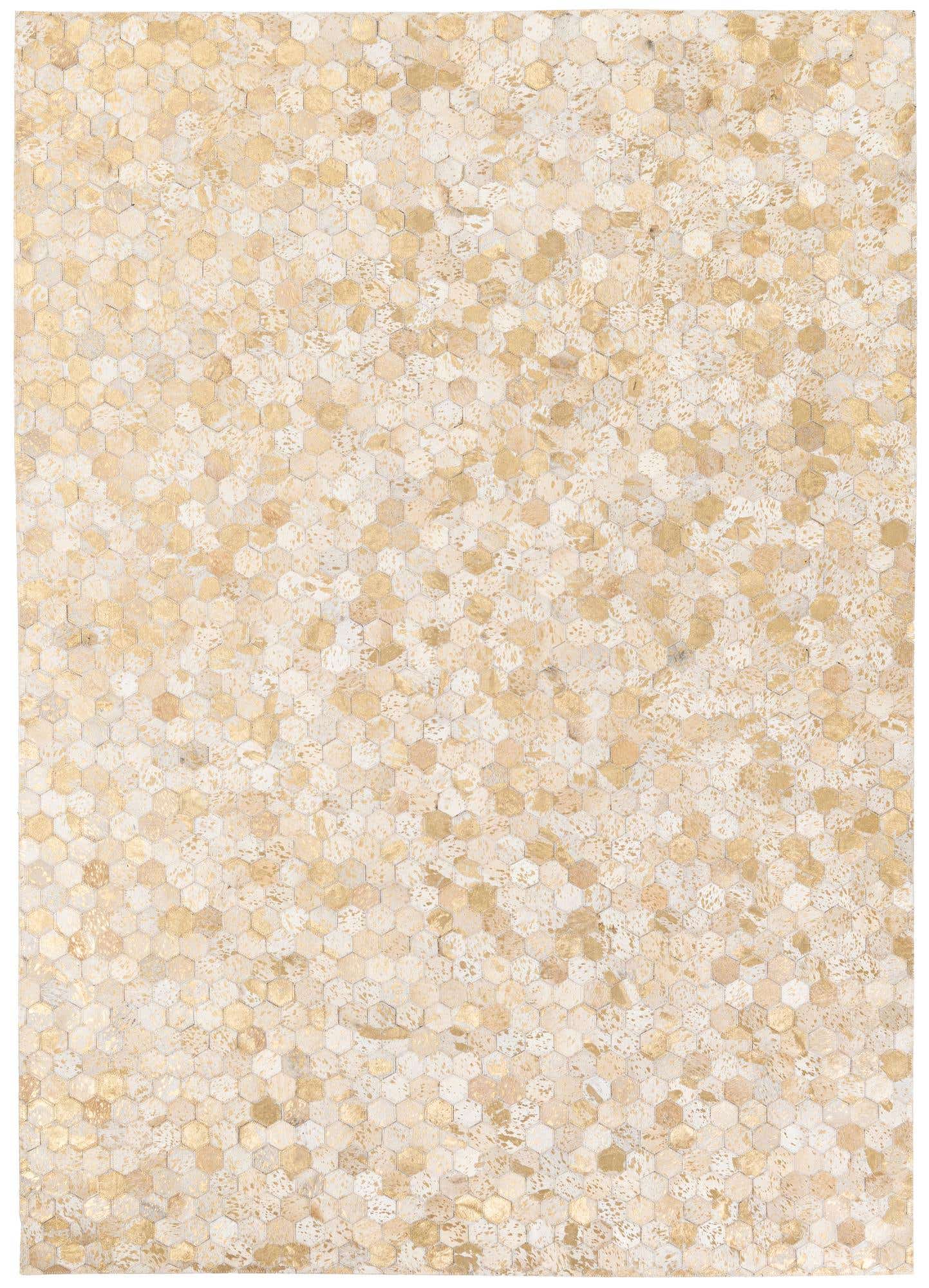 5' 3 x 7' 5 Cowhide Stocks Rug