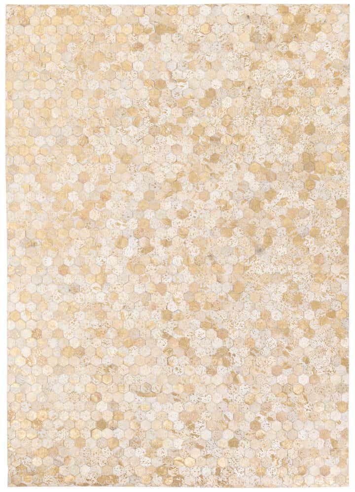5' 3 x 7' 5 Cowhide Stocks Rug