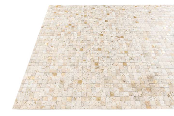 5' 2 x 7' 5 Cowhide Stocks Rug