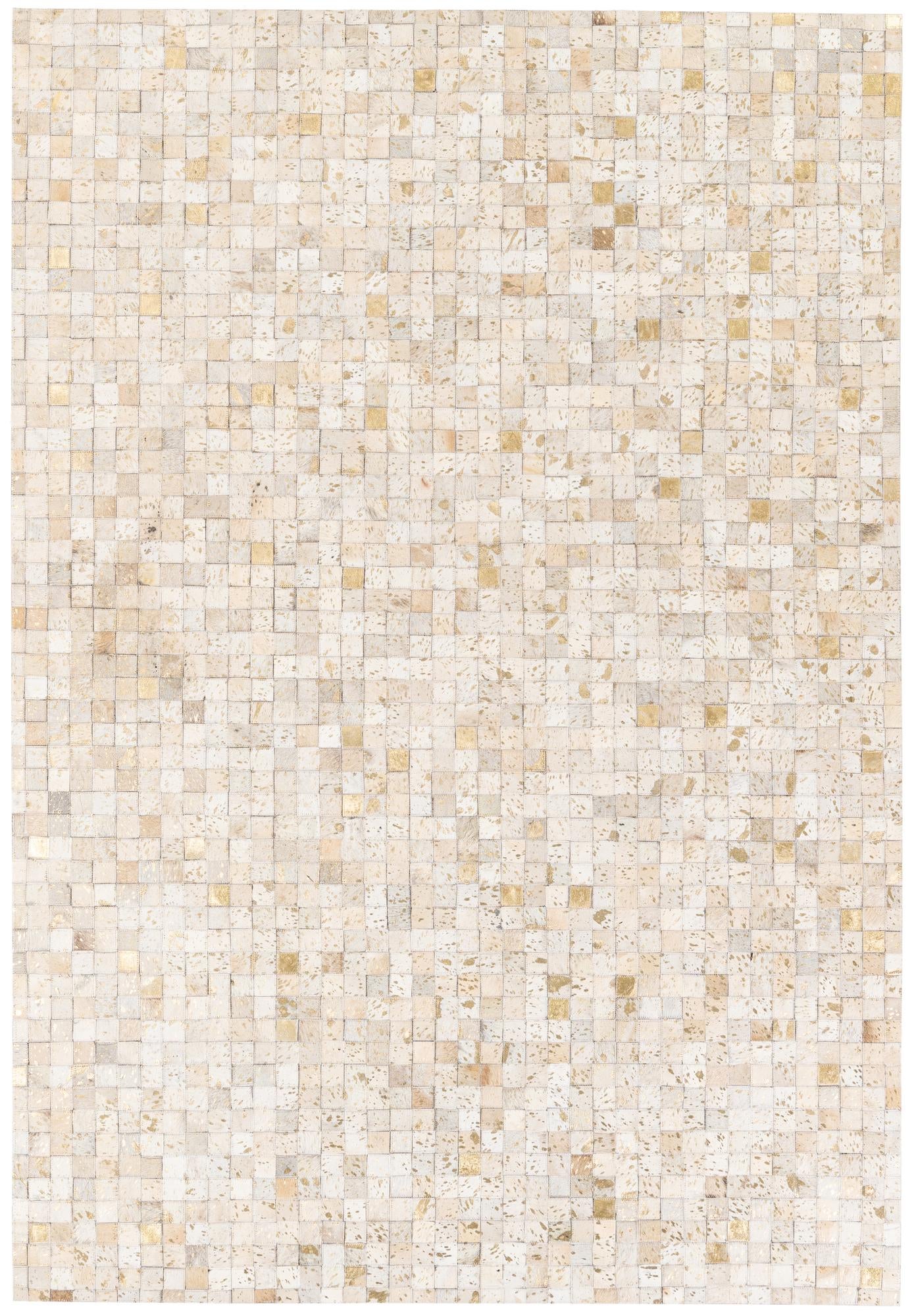 5' 2 x 7' 5 Cowhide Stocks Rug