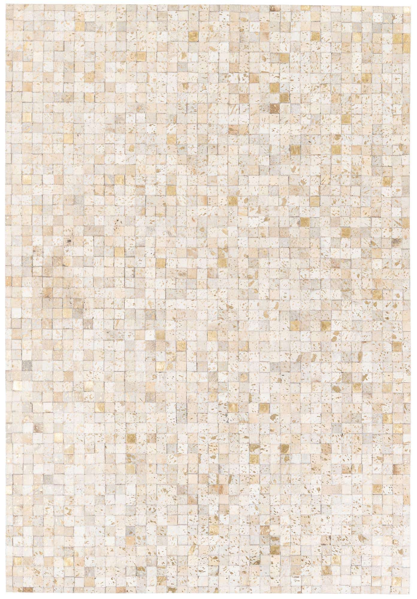 5' 2 x 7' 5 Cowhide Stocks Rug