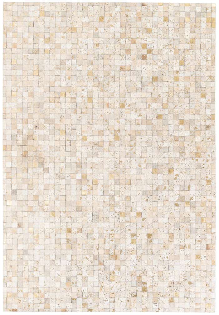 5' 2 x 7' 5 Cowhide Stocks Rug