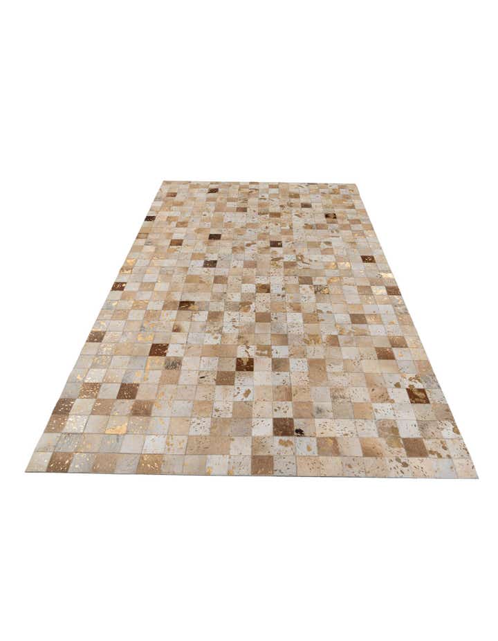 5' x 8' Cowhide Stocks Rug