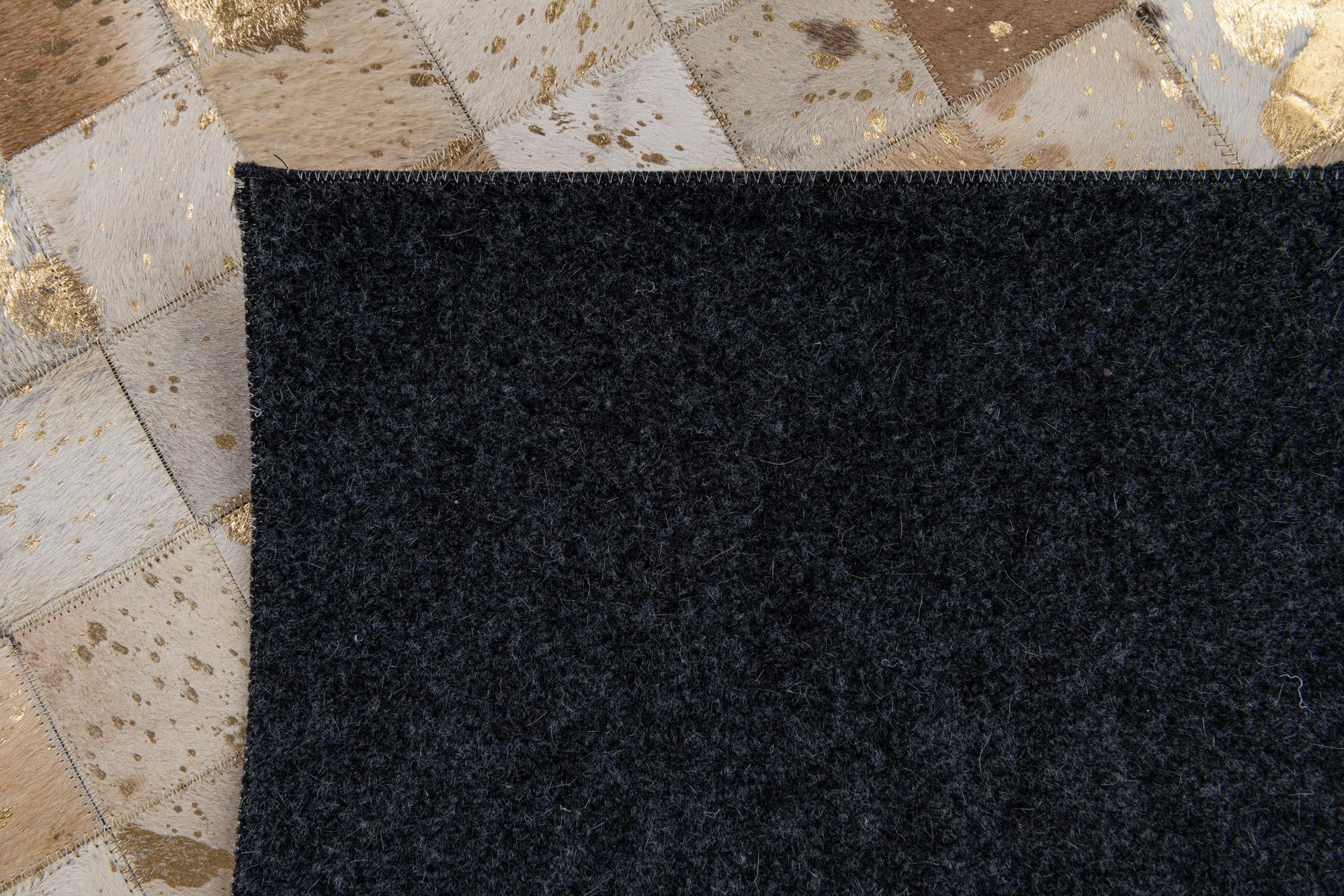 5' x 8' Cowhide Stocks Rug