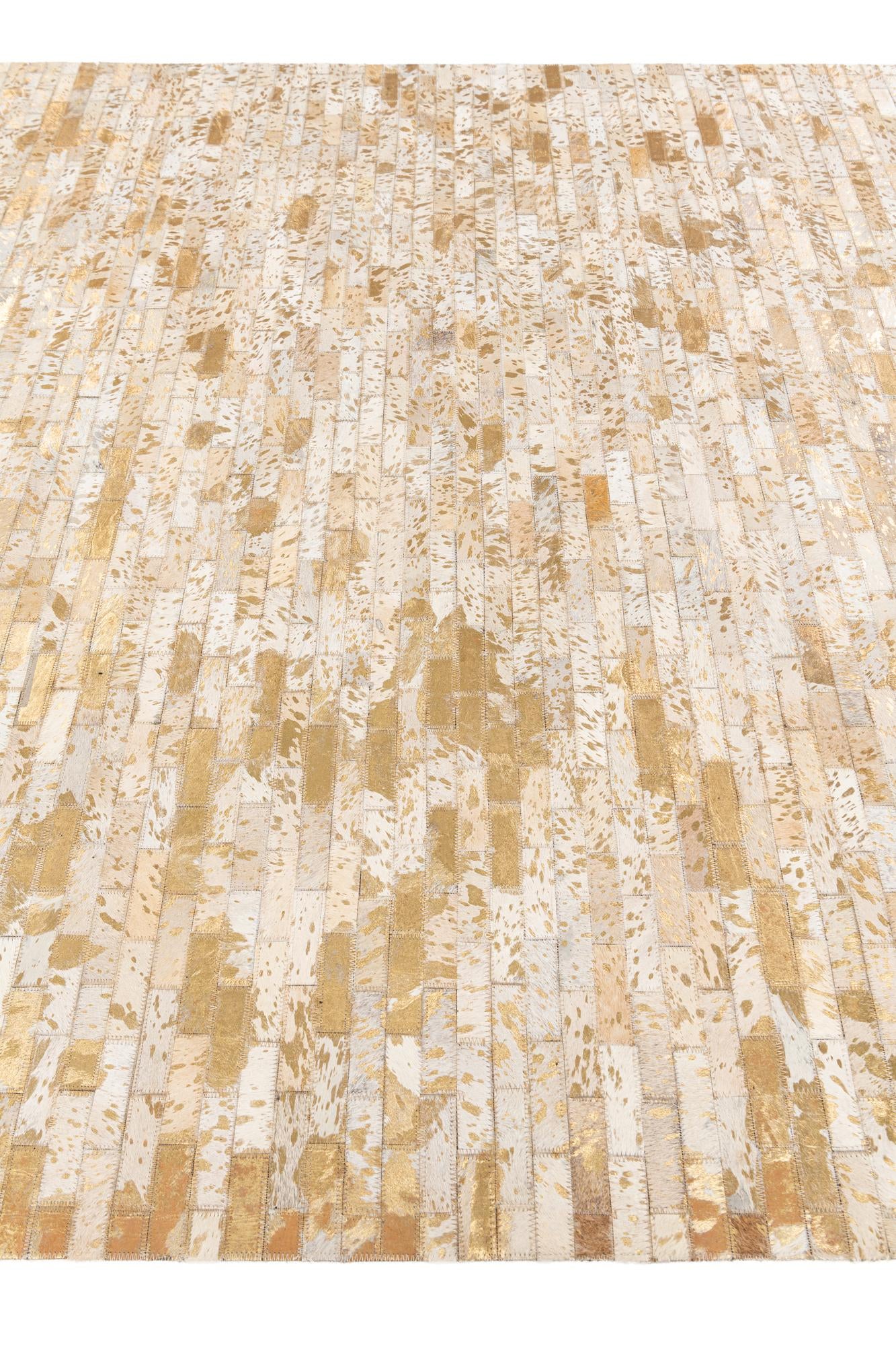 5' 4 x 7' 5 Cowhide Stocks Rug