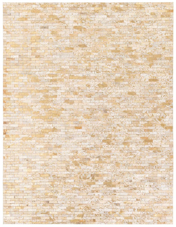 Detail image of 5' 4 x 7' 5 Cowhide Stocks Rug