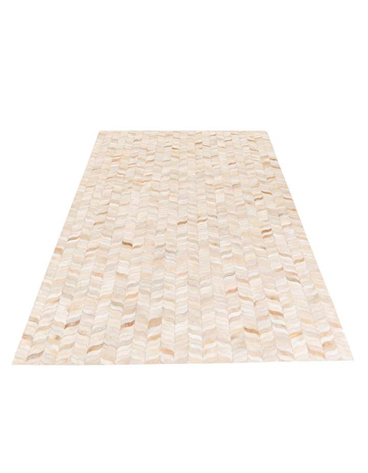 5' 9 x 7' 10 Cowhide Stocks Rug