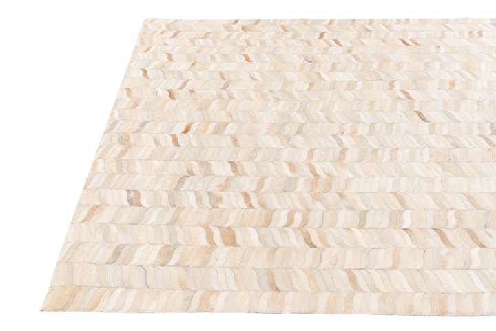 5' 9 x 7' 10 Cowhide Stocks Rug