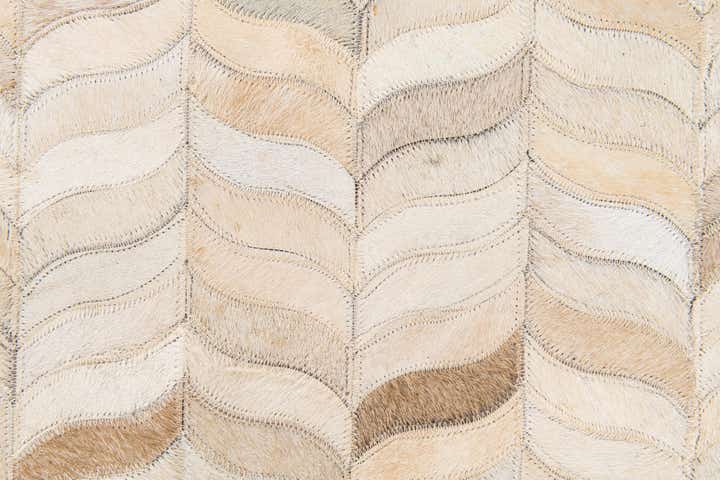 5' 9 x 7' 10 Cowhide Stocks Rug