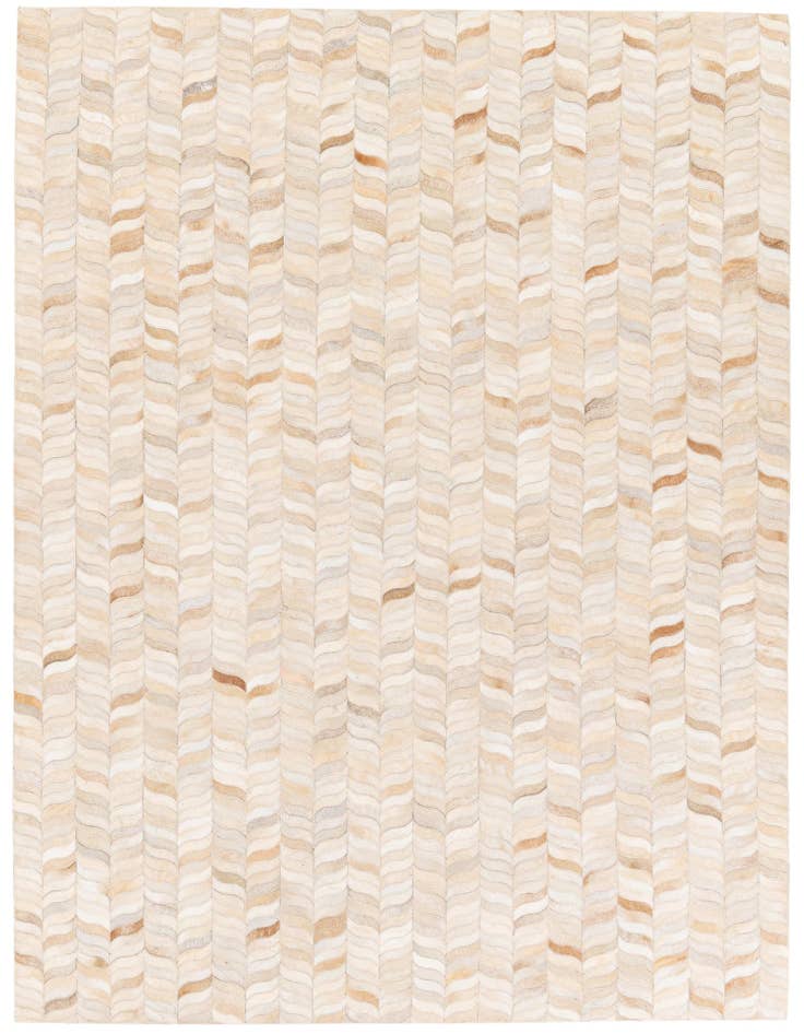Detail image of 5' 9 x 7' 10 Cowhide Stocks Rug