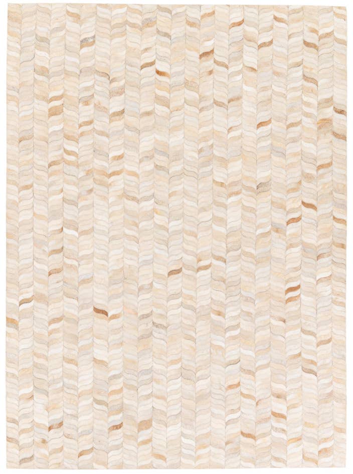 Detail image of 5' 9 x 7' 10 Cowhide Stocks Rug