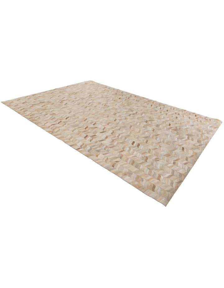 6' 8 x 9' 8 Cowhide Stocks Rug