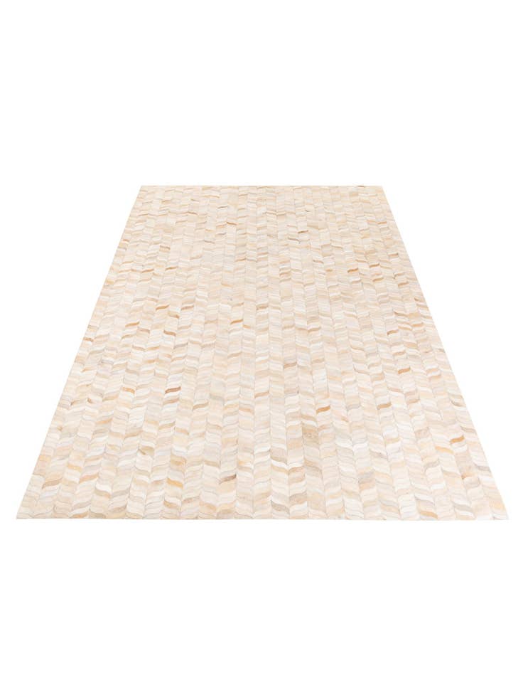 Detail image of 6' 8 x 9' 8 Cowhide Stocks Rug