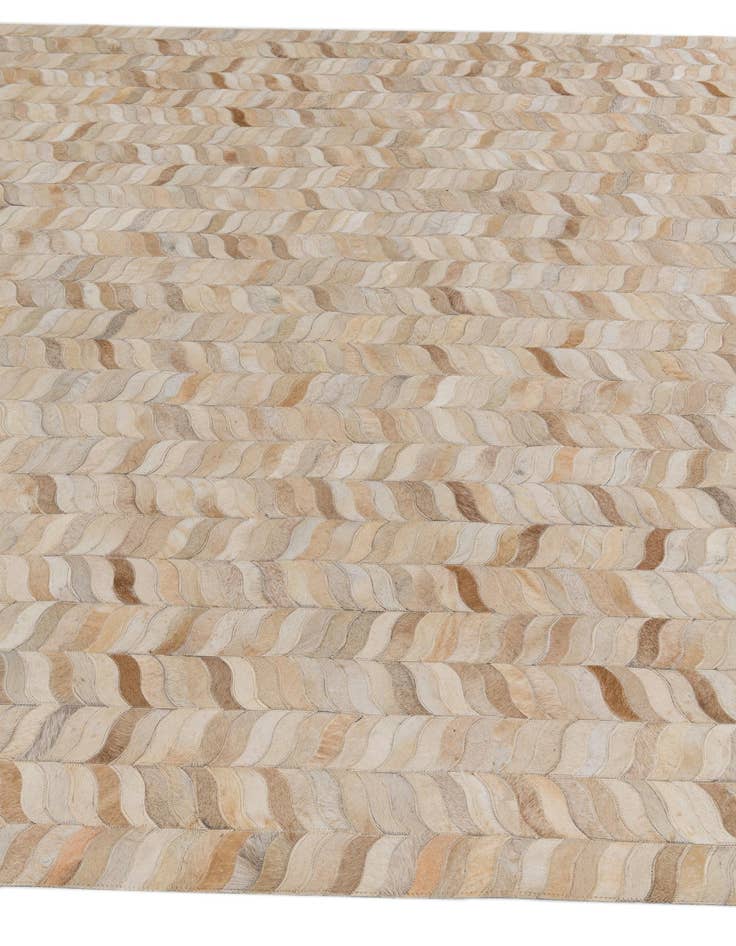 Detail image of 6' 8 x 9' 8 Cowhide Stocks Rug