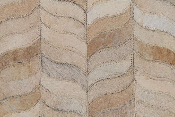 6' 8 x 9' 8 Cowhide Stocks Rug