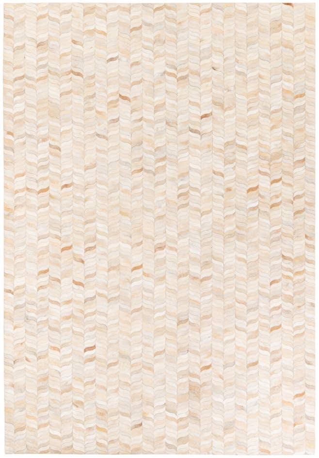 Detail image of 6' 8 x 9' 8 Cowhide Stocks Rug