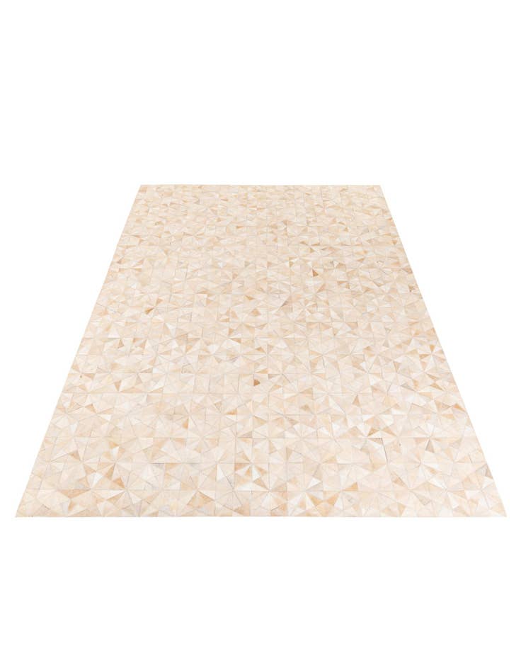 Detail image of 6' 9 x 9' 7 Cowhide Stocks Rug