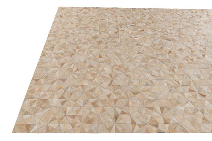Detail image of 6' 9 x 9' 7 Cowhide Stocks Rug