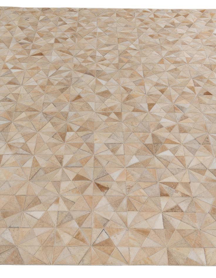 Detail image of 6' 9 x 9' 7 Cowhide Stocks Rug